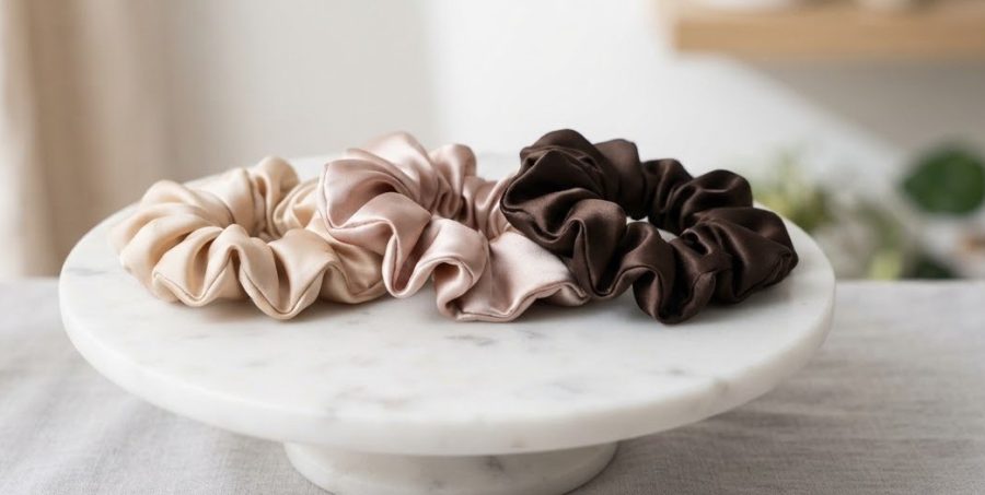 Silk Scrunchie Set of 3 — alternate view